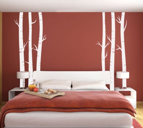 Long Tree Branches Wall Stickers | Tree Wall Decals-GraffitiWallArt