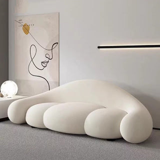 Loopy Cushioned Sofa: Comfortable and Stylish Furniture-GraffitiWallArt