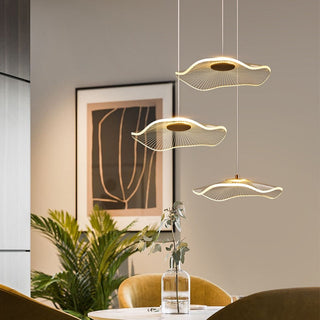 Lotus Leaf Chandelier: Elegant Lighting for Your Space-GraffitiWallArt