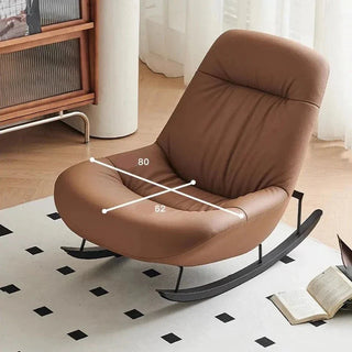 Luxurious Support Rocking Chair - Ultimate Relaxation Experience-GraffitiWallArt