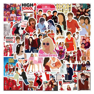 High School Musical Stickers Pack - Famous Waterproof Bundle