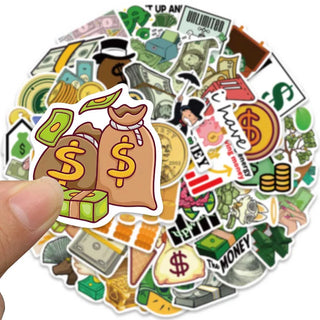 Mr. Monopoly Millionaire Sticker - Berühmtes wasserfestes Paket