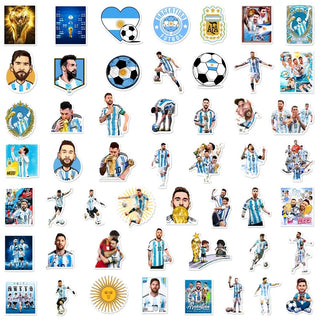 Football Star Lionel Messi Series Stickers - Famous Bundle