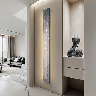 Abstract LED Indoor Panel Wall Lamp