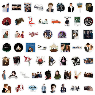 Twilight Movie Stickers Pack - Famous Waterproof Bundle