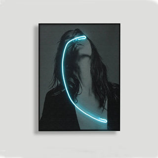 Blindness Girl Neon Wall Art – Eine beeindruckende Mischung aus Kunst und Licht