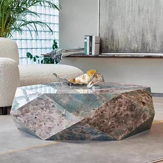 Marble Diamond Designer Coffee Table-GraffitiWallArt