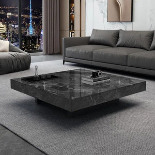 Marble Gloss Coffee Table-GraffitiWallArt