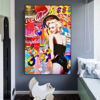 Marilyn Dancer Wall Art: Bugs Bunny – Discover Memorable Art-GraffitiWallArt