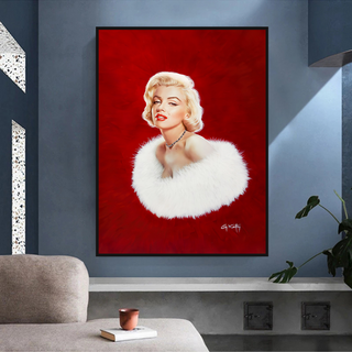 Marilyn Monroe Canvas Poster - High-Quality Artprint-GraffitiWallArt