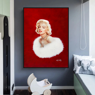 Marilyn Monroe Canvas Poster - High-Quality Artprint-GraffitiWallArt