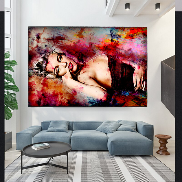 Marilyn Monroe Canvas Wall Art: Captivating and Timeless
