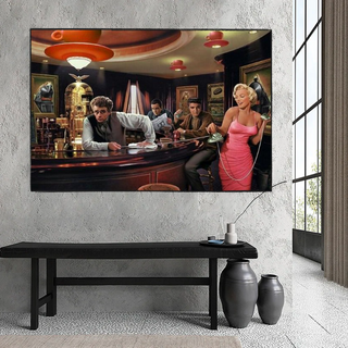 Marilyn Monroe Canvas Wall Art – Captivating Collection-GraffitiWallArt