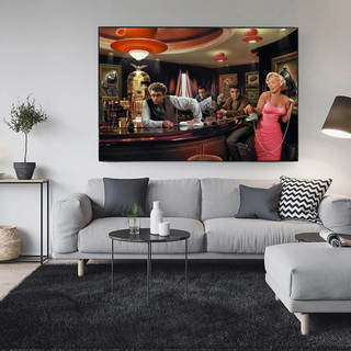 Marilyn Monroe Canvas Wall Art – Captivating Collection-GraffitiWallArt