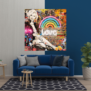 Marilyn Monroe Canvas Wall Art - Exquisite Decor Solution-GraffitiWallArt