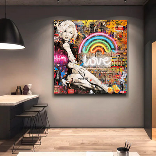 Marilyn Monroe Canvas Wall Art - Exquisite Decor Solution-GraffitiWallArt