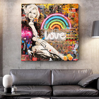 Marilyn Monroe Canvas Wall Art - Exquisite Decor Solution-GraffitiWallArt