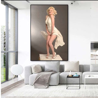 Marilyn Monroe Classic Poster: Get Iconic Beauty-GraffitiWallArt