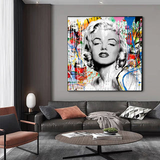 Marilyn Monroe Pop Art: Captivating Vintage-Inspired Prints-GraffitiWallArt