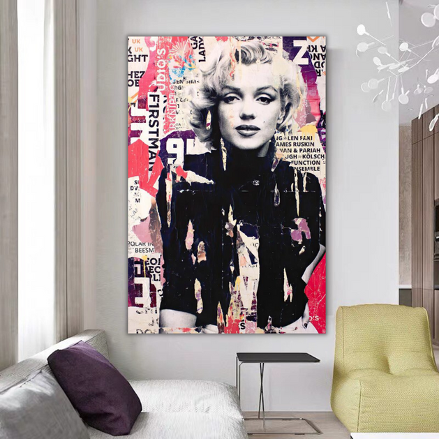 Marilyn Monroe Street Art: Depiction & Unique Interpretation
