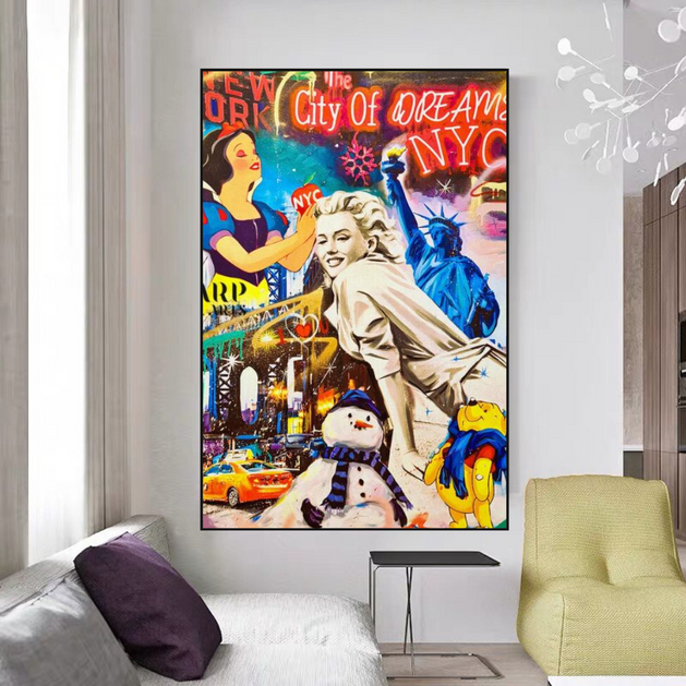 Marilyn n Alice Street Style Art - Elevate your home decor
