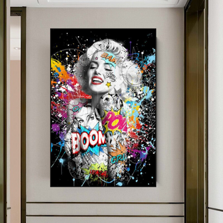 Marilyn Pop Art: Explore the Vibrant World of Marilyn Monroe-GraffitiWallArt