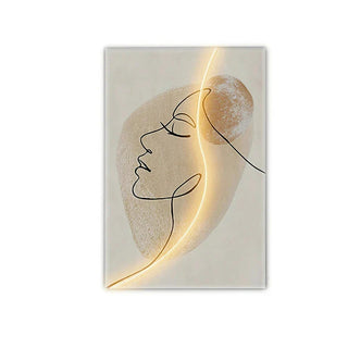 Matisse Abstract Art LED Wall Mounted Light-GraffitiWallArt