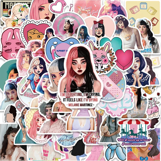 Melanie Martinez Stickers Pack-GraffitiWallArt