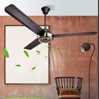 Metal Blades Pendant Ceiling Fan-GraffitiWallArt