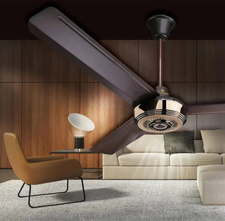 Metal Blades Pendant Ceiling Fan-GraffitiWallArt