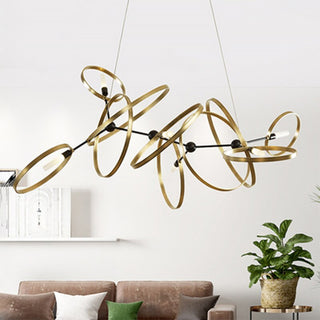 Minimalism Rings Chandelier – Exquisite Design & Style-GraffitiWallArt