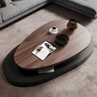 Minimalist Designer Pebbles Coffee Table-GraffitiWallArt