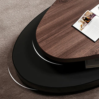 Minimalist Designer Pebbles Coffee Table-GraffitiWallArt