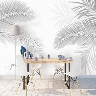 Minimalist Harmony Workspace Mural Wallpaper-GraffitiWallArt