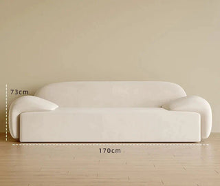 Minimalist Long Italian Designer Sofa Set-GraffitiWallArt