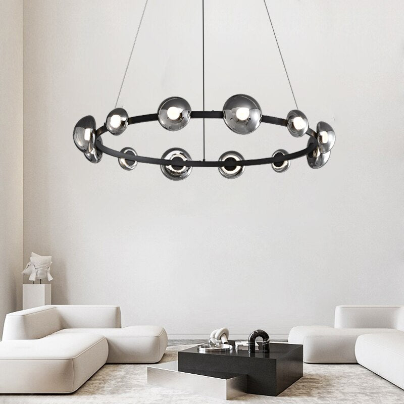 Minimalist Pendant Chandelier-GraffitiWallArt