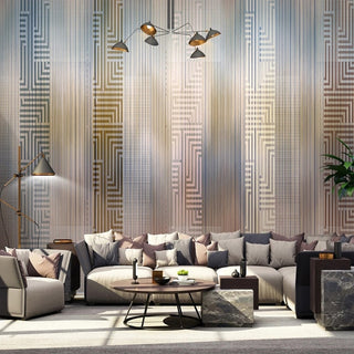 Modern Light Wallpaper for Home Wall Decor-GraffitiWallArt