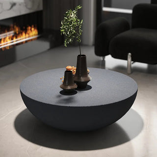 Modern Round Marble Coffee Table-GraffitiWallArt