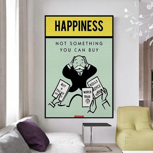 Monopoly Canvas Wall Art: Not Something You Can Buy