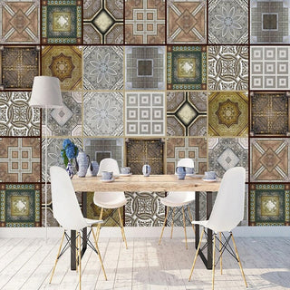 Moroccan Wallpaper Mural: Enhance Your Space-GraffitiWallArt