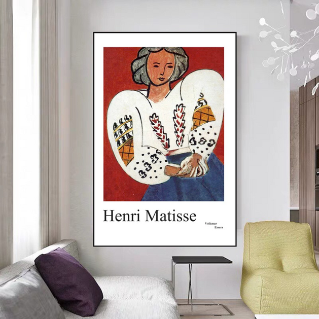 Nordic Henri Matisse Canvas Wall Art for Home Living and Office-GraffitiWallArt