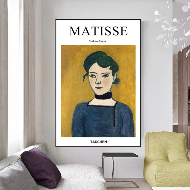 Nordic Henri Matisse Canvas Wall Art for Home Living and Office-GraffitiWallArt