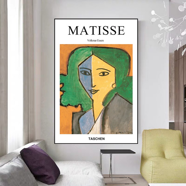 Nordic Henri Matisse Canvas Wall Art for Home Living and Office-GraffitiWallArt