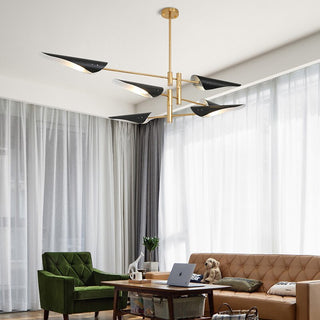 Nordic Pendant Chandelier: Stylish Lighting Fixture-GraffitiWallArt