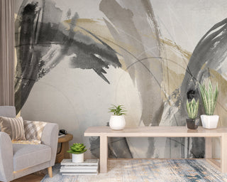 Paint Brush Wallpaper Mural Meticulously Crafted-GraffitiWallArt