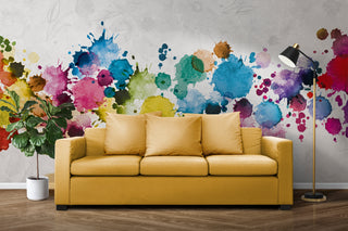 Paint it Wallpaper Mural: Enhance Your Space-GraffitiWallArt