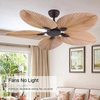 Palm Leaves Ceiling Fan - Designer Ceiling Fan-GraffitiWallArt