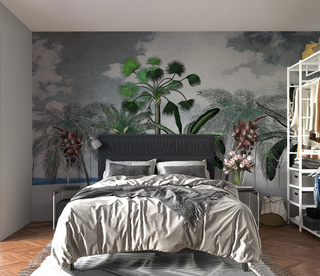 Paradise Dream: Tropical Wallpaper Murals-GraffitiWallArt