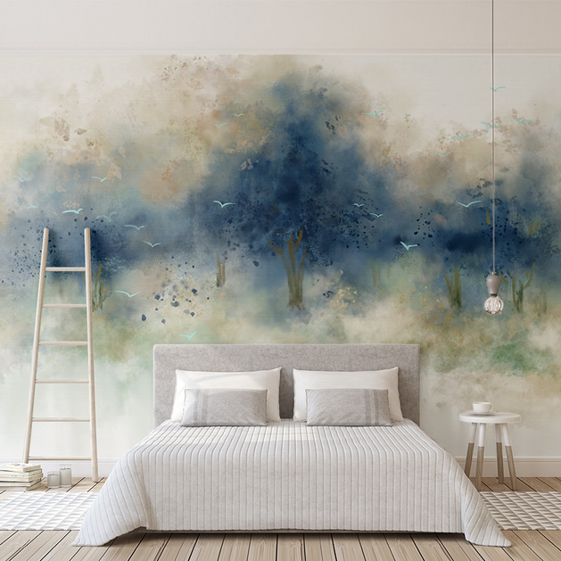 Pastels Tree Wallpaper Murals Transform Your Space