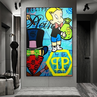 Patek Philippe Richie - Alec Monopoly Wall Art-GraffitiWallArt